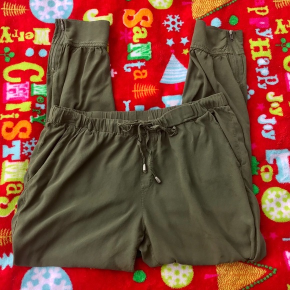 STYLUS Pants - Olive Green Jogger Pants